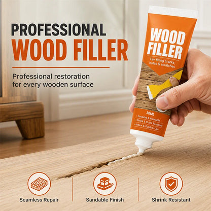 Wood Filler for Cracks and Holes🖌️