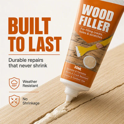 Wood Filler for Cracks and Holes🖌️