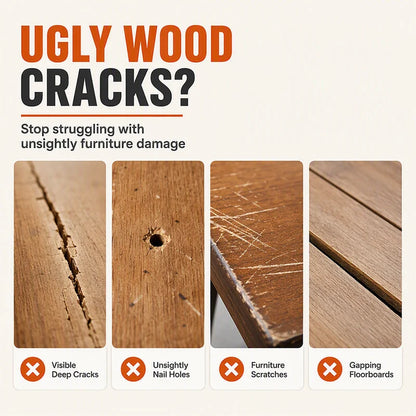 Wood Filler for Cracks and Holes🖌️