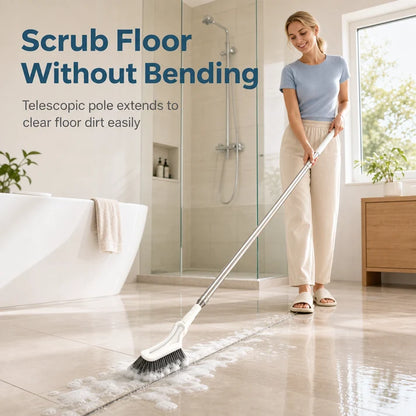 Adjustable Length Stainless Steel Telescopic Long Handle Crevice Cleaning Brush🧼